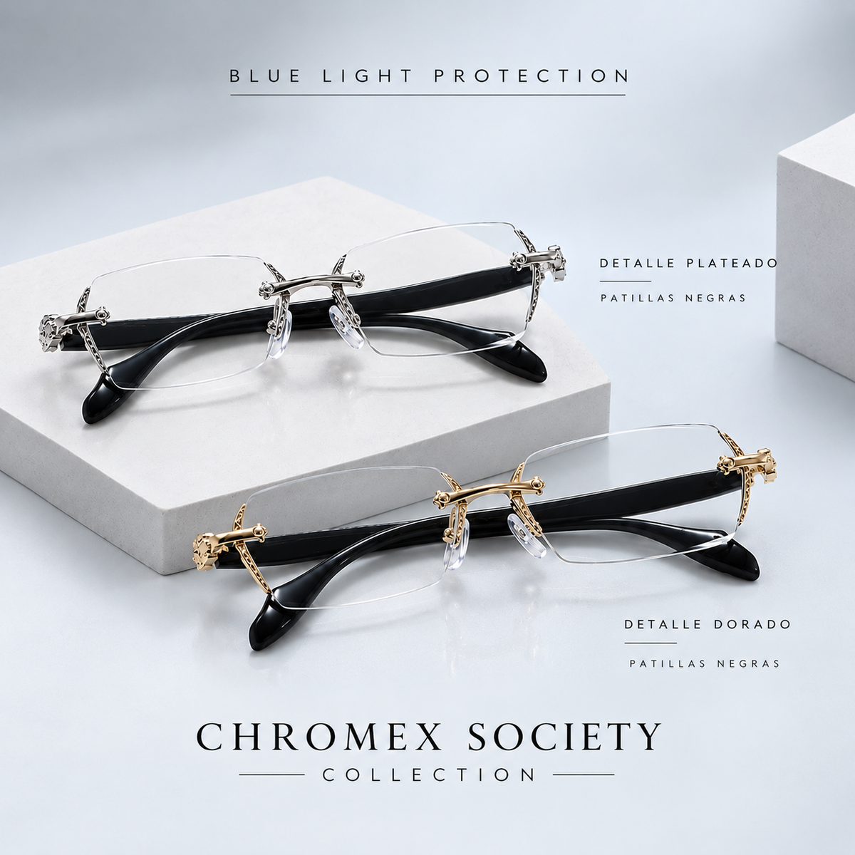 Chromex Noir - Lentes Fotocromáticos Premium con Filtro UV400