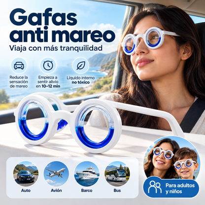 Gafas Anti Mareo para Niños y Adultos