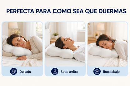 NUVA - Almohada Ergonómica de Memory Foam