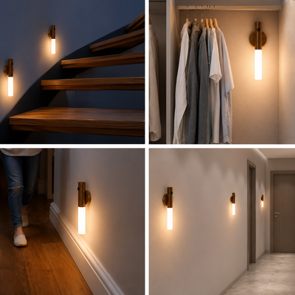 LÁMPARA LED CON SENSOR DE MOVIMIENTO - PACK DE 2