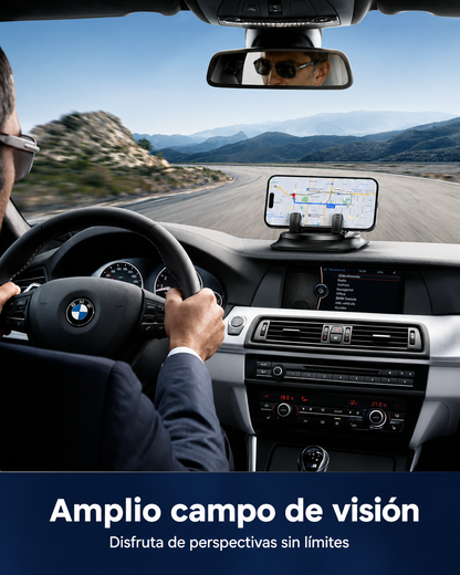 Soporte Multifuncional Giratorio 360° de Teléfono para Auto