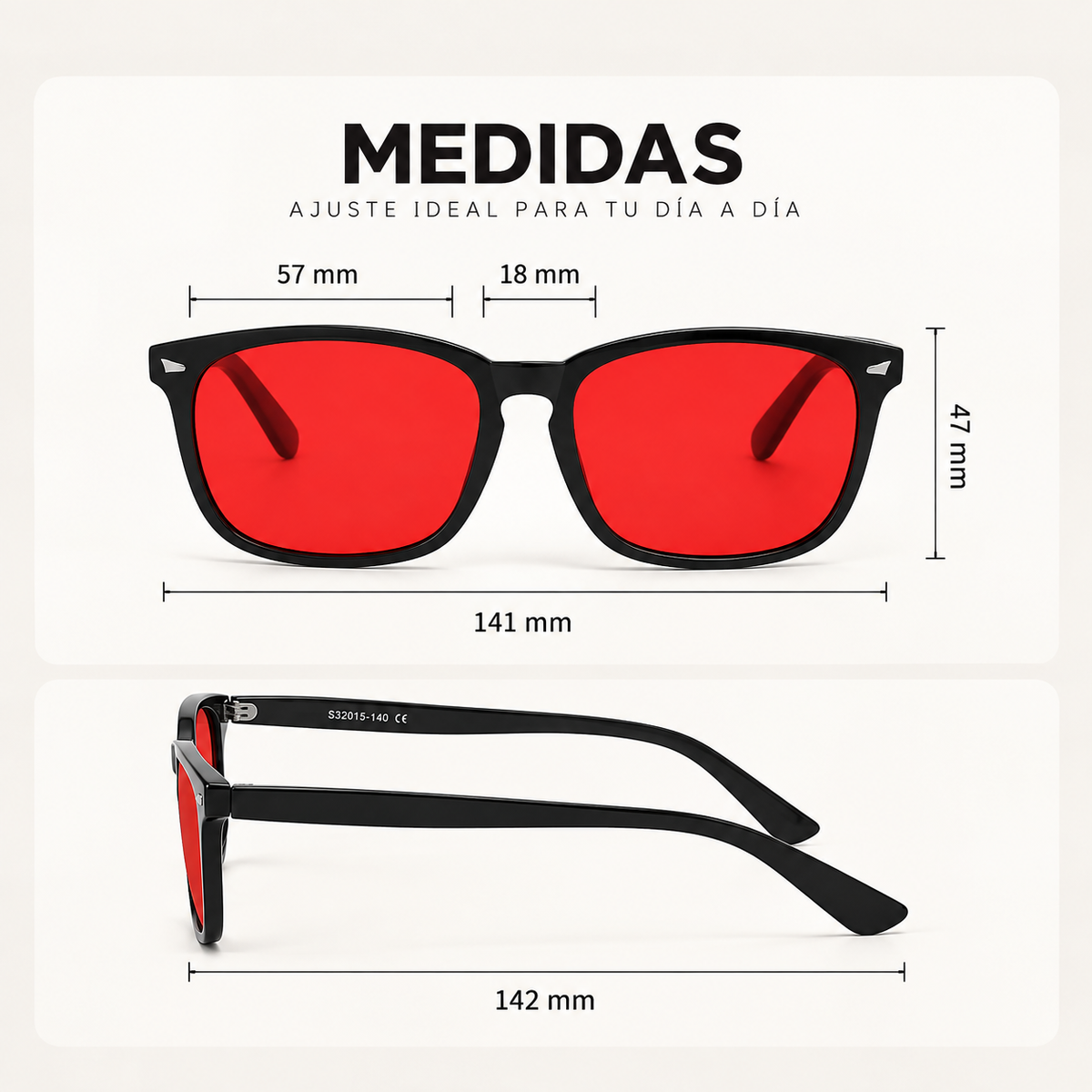 Lentes LUMEN CHROME — Sistema Día & Noche · Filtro de Luz Azul + UV400