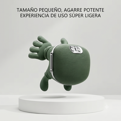 Masajeador de Mano 6D con Calor - Alivia Tensión Muscular en Minutos | Recargable USB