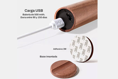 LÁMPARA LED CON SENSOR DE MOVIMIENTO - PACK DE 2