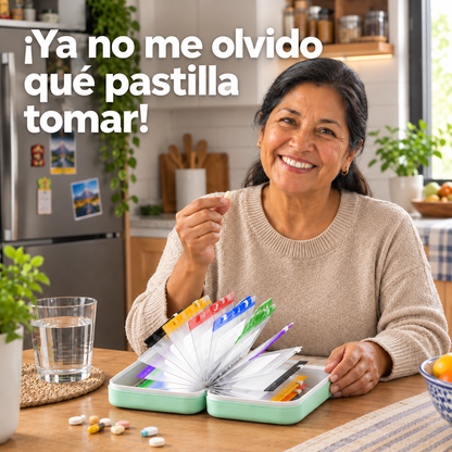 MediBox - Organizador Impermeable de Pastillas y Esenciales
