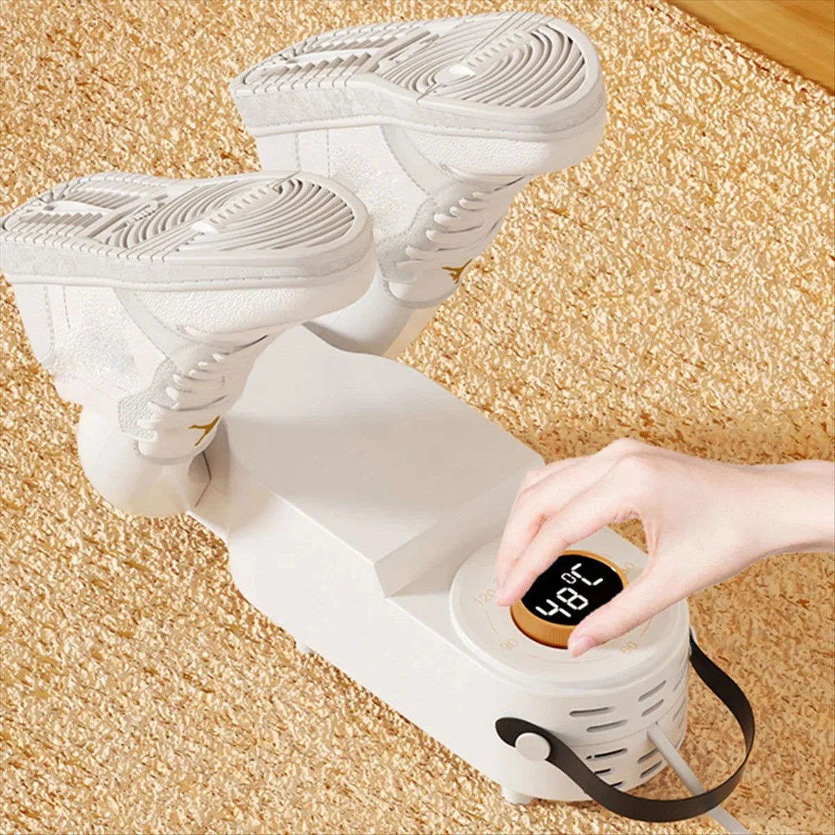 Secador Eléctrico de Zapatillas + Funda de Lavado